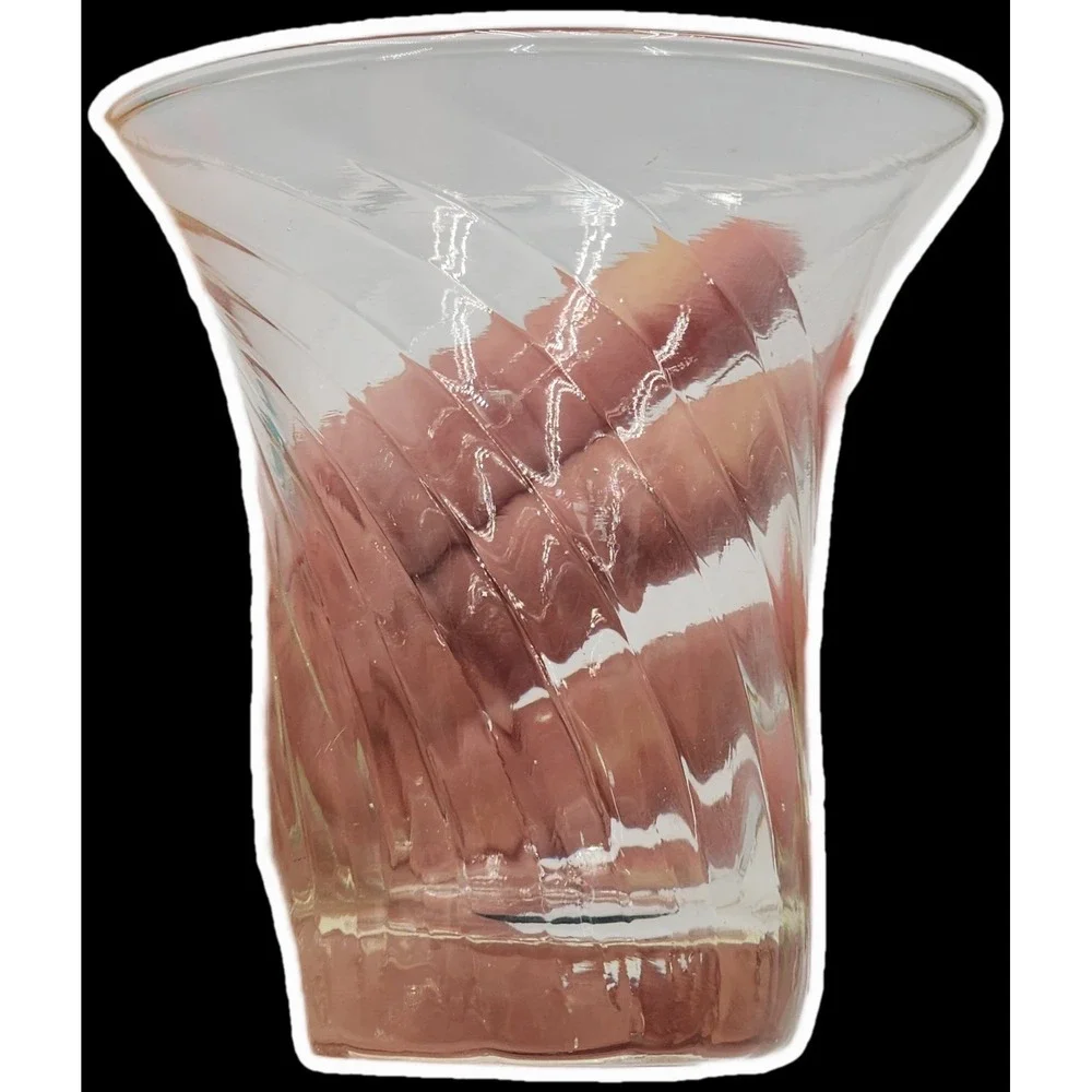 Unmarked clear glass